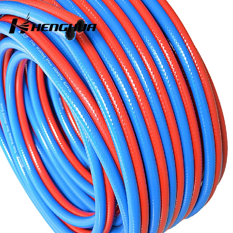 Premium High Quality Colored Flexible High Pressure Poly Compressor Hybrid Rubber Air Water Hose